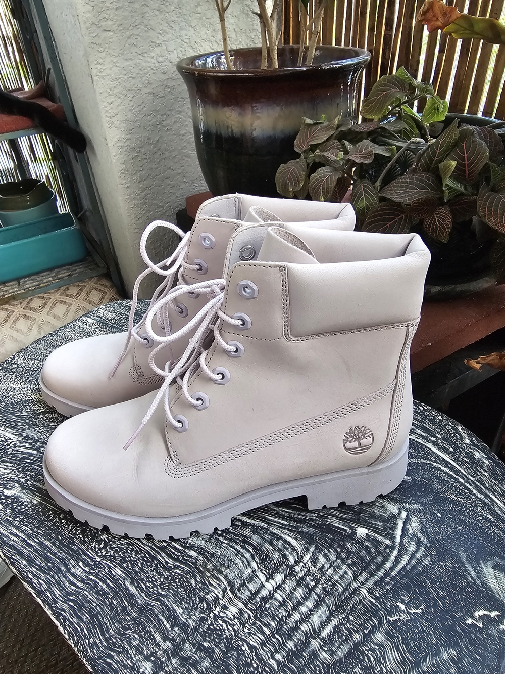 Timberland Women’s Classic Lite 6-Inch Boots In Lilac Marble